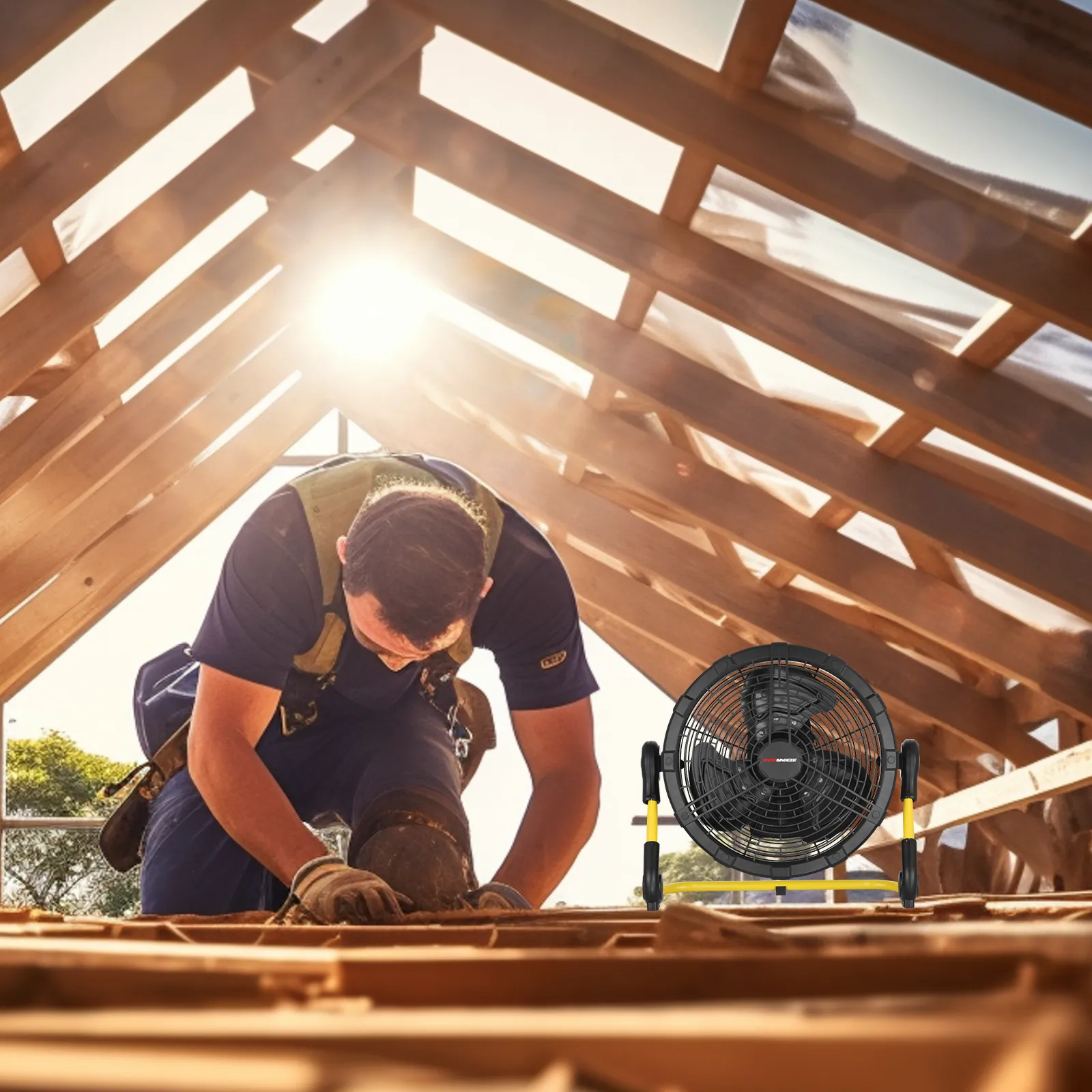 Dynabreeze 300mm Portable Fan